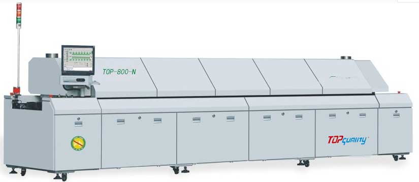 高端無鉛熱風(fēng)回流焊TOP-800-N
